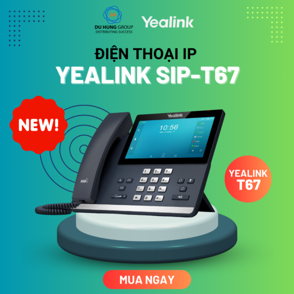 Yealink SIP-T67 Điện thoại VoIP