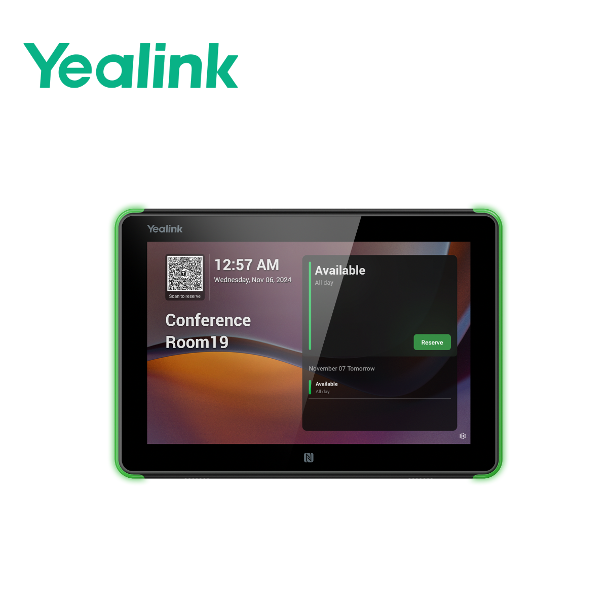 Bảng điều khiển đặt lịch phòng họp Yealink RoomPanel E2