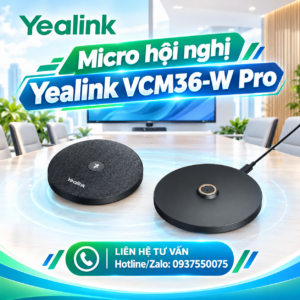 Micro hội nghị Yealink VCM36-W Pro